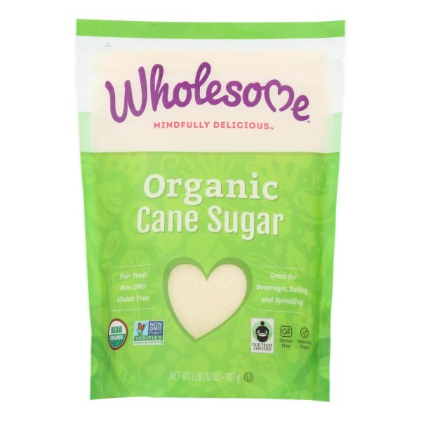 Wholesome Sweeteners Sugar - Organic - Cane - Fair Trade - 2 Lb - Case Of 12 Online Hot Sale