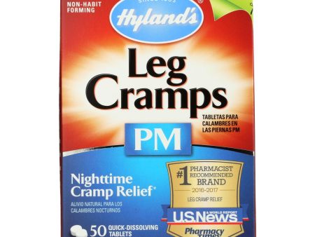 Hyland s - Leg Cramp Relief Pm - Case Of 3-50 Tablets Online now