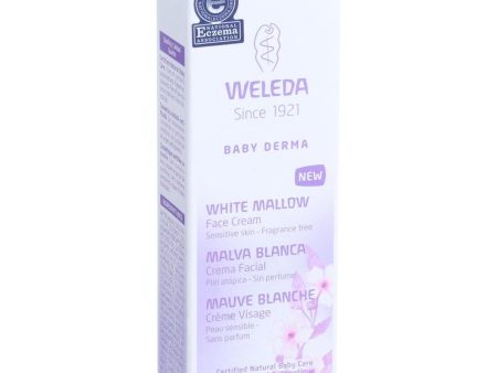 Weleda Face Cream - Baby Derma - White Mallow - 1.7 Oz Hot on Sale