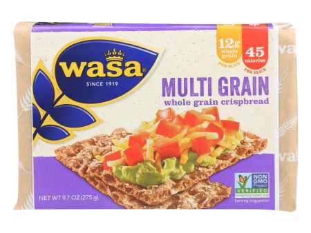 Wasa Crispbread Multigrain - Whole Grain - Case Of 12 - 9.7 Oz. For Discount