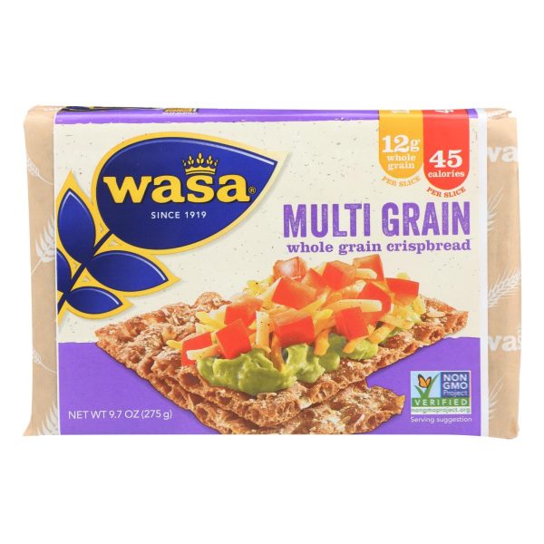 Wasa Crispbread Multigrain - Whole Grain - Case Of 12 - 9.7 Oz. For Discount