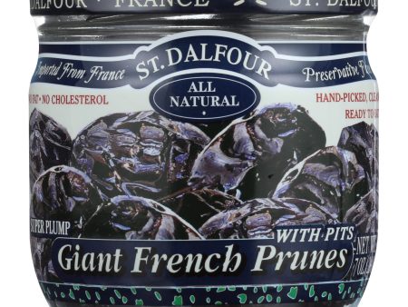 St Dalfour Prunes - French - Giant - With Pits - 7 Oz - Case Of 6 For Cheap