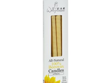 Wally s Ear Candles Beeswax - 4 Candles Hot on Sale