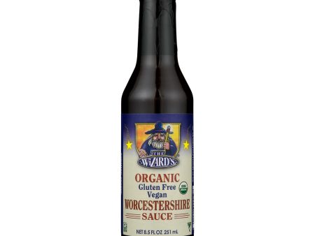 Wizard Organic Worcestershire Sauce - Case Of 12 - 8.5 Fz For Sale