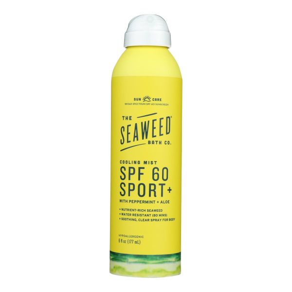 The Seaweed Bath Co - Cooling Mist Sport Spf60 - 1 Each-6 Fz For Discount