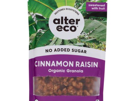 Alter Eco - Granola Cinnamon Raisin - Case Of 6-8 Oz Online