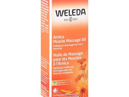 Weleda Massage Oil Arnica - 3.4 Fl Oz For Sale