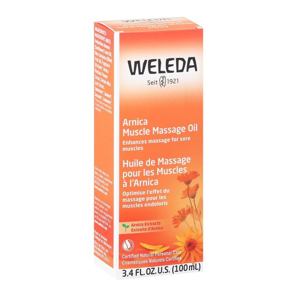 Weleda Massage Oil Arnica - 3.4 Fl Oz For Sale