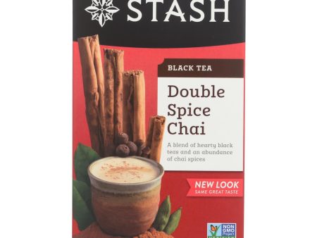 Stash Tea - Tea Black Dble Spice Chai - Case Of 6 - 18 Bag Online Hot Sale