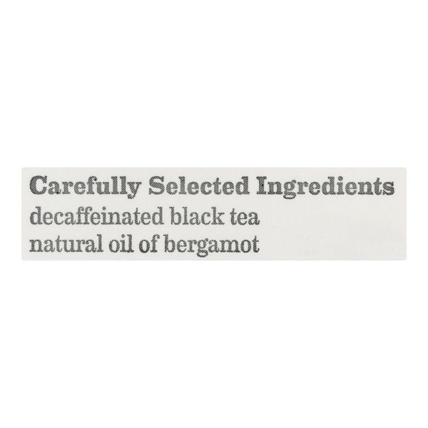 Bigelow Tea Earl Grey Decaffeinated Black Tea - Case Of 6 - 20 Bags For Discount