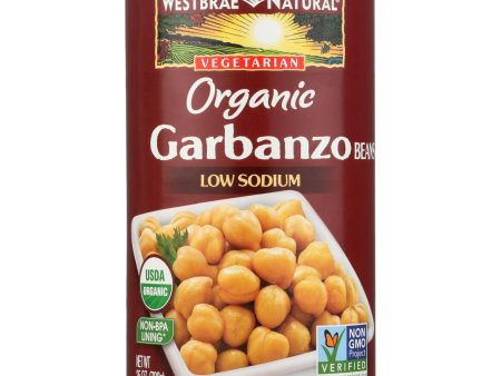 Westbrae Foods Organic Garbanzo Beans - Case Of 12 - 25 Oz. Supply