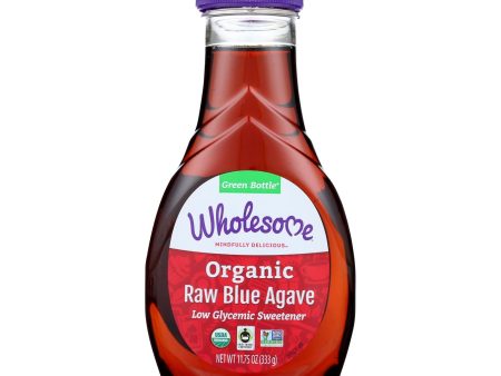 Wholesome Sweeteners Blue Agave - Organic - Raw - 11.75 Oz - Case Of 6 Online