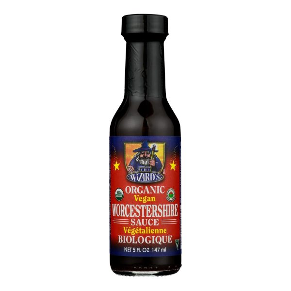 Wizard - Sauce Organic Worcestershire Vegan - Case Of 12-8 Fluid Ounces Hot on Sale