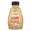 Woodstock Organic Stone Ground Mustard - Case Of 12 - 8 Oz Online Hot Sale