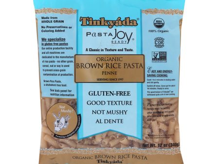 Tinkyada Organic Brown Rice Penne - Case Of 12 - 12 Oz Online Hot Sale