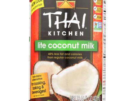 Thai Kitchen Lite Coconut Milk - Case Of 12 - 13.66 Fl Oz. Hot on Sale