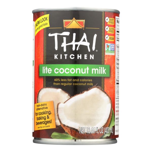 Thai Kitchen Lite Coconut Milk - Case Of 12 - 13.66 Fl Oz. Hot on Sale