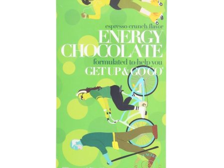 The Functional Chocolate Co - Chocolate Bar Energy - Case Of 12-1.75 Oz Fashion