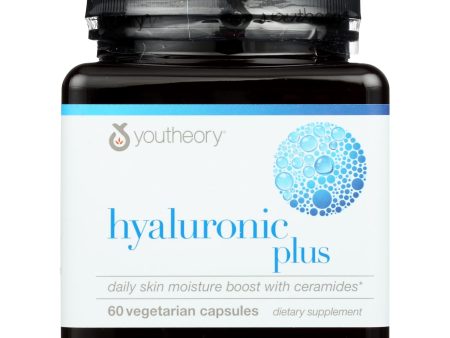 Youtheory - Supp Hyaluronic Plus Caps - 1 Each-60 Ct Hot on Sale