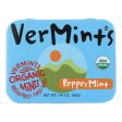 Vermints Breath Mints - All Natural - Peppermint - 1.41 Oz - Case Of 6 Online now