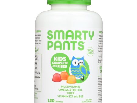 Smartypants Multivitamin - Kids Complete And Fiber Gummy - 120 Count Discount