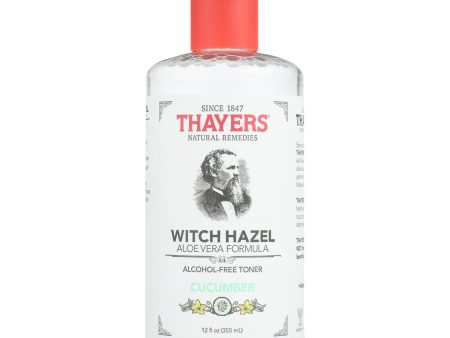 Thayers Witch Hazel With Aloe Vera Cucumber - 12 Fl Oz Sale