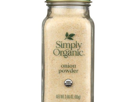 Simply Organic - Onion Powder Organic - Case Of 6-3 Ounces Sale