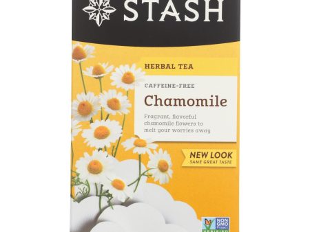 Stash Tea - Herbal - Chamomile - 20 Bags - Case Of 6 Cheap