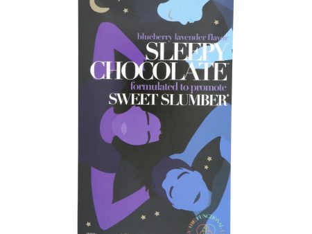 The Functional Chocolate Co - Chocolate Bar Sleepy - Case Of 12-1.75 Oz Online now