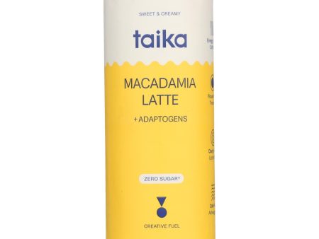 Taika - Coffee Macadamia Latte - Case Of 12-8 Fluid Ounces Cheap