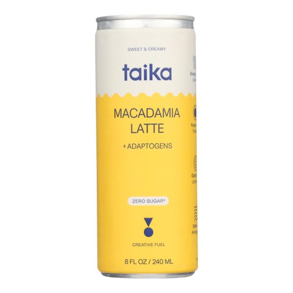 Taika - Coffee Macadamia Latte - Case Of 12-8 Fluid Ounces Cheap