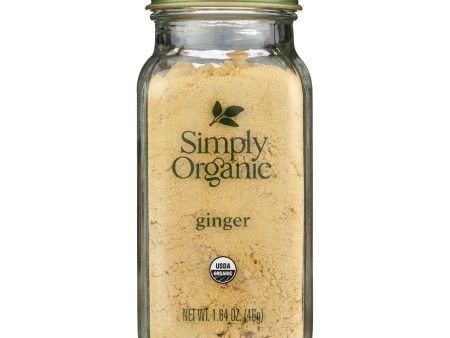 Simply Organic - Ginger Organic - Case Of 6 - 1.64 Ounces Online now