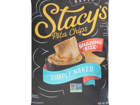 Stacy s Pita Chips - Pita Chips Simply Naked - Case Of 6-16 Ounces Online Sale