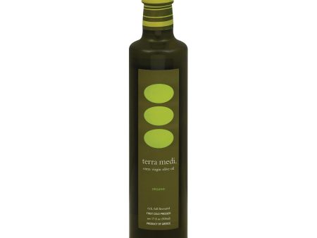 Terra Medi Olive Oil - Extra Virgin Medium - Case Of 6 - 17 Fl Oz. Online Hot Sale