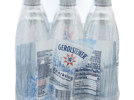 Gerolsteiner Mineral Water - Sparkling - Case Of 4 - 16.9 Fl Oz. Sale