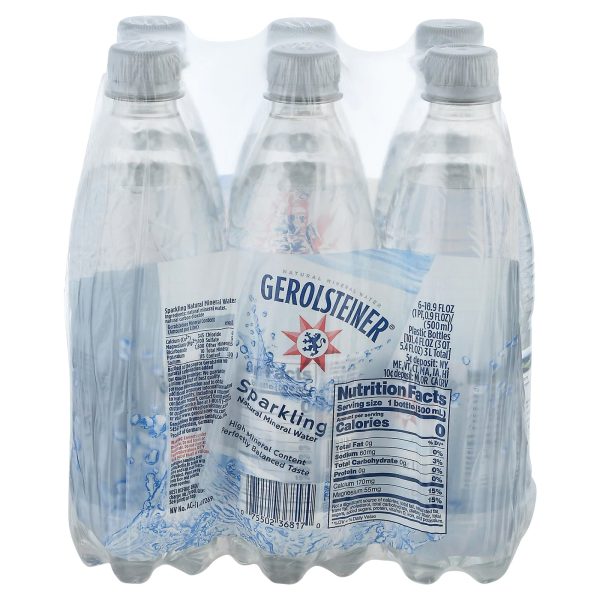 Gerolsteiner Mineral Water - Sparkling - Case Of 4 - 16.9 Fl Oz. Sale