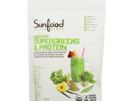 Sunfood - Supergreens Protein - 1 Each-8 Oz Sale