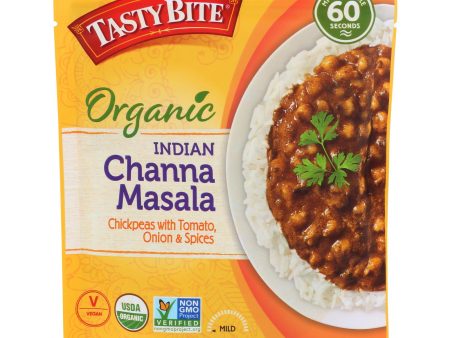 Tasty Bite Entree - Indian Cuisine - Channa Masala - 10 Oz - Case Of 6 Fashion