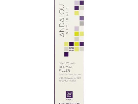 Andalou Naturals Age Defying Deep Wrinkle Dermal Filler - 0.6 Fl Oz Fashion