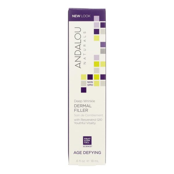 Andalou Naturals Age Defying Deep Wrinkle Dermal Filler - 0.6 Fl Oz Fashion