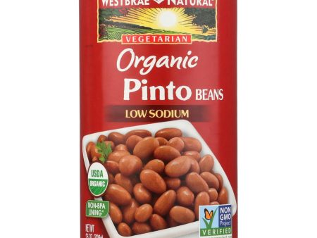 Westbrae Natural Pinto Beans - Organic - Case Of 12 - 25 Oz. Online Sale