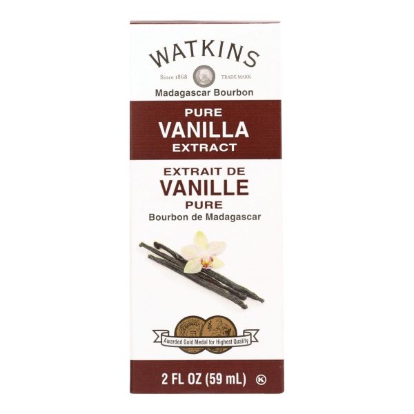 Watkins Madagascar Bourbon Pure Vanilla Extract  - 1 Each - 2 Fz Discount