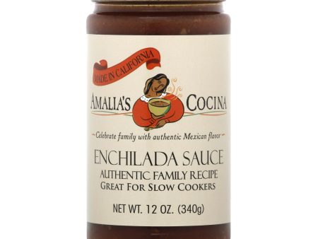 Amalias Cocina - Sauce Enchilada - Case Of 12-12 Oz Fashion