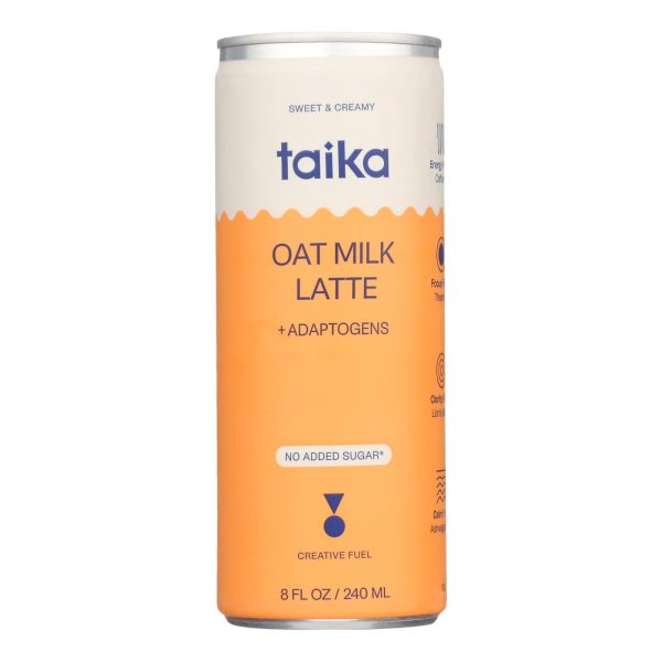 Taika - Coffee Oat Milk Latte - Case Of 12-8 Fluid Ounces For Cheap