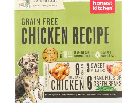 The Honest Kitchen Force - Grain Free Chicken Dog Food - 4 Lb. For Sale