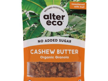 Alter Eco - Granola Cashew Butter - Case Of 6-8 Oz Discount