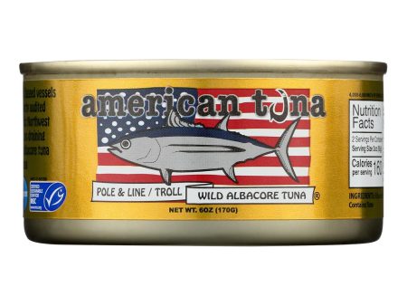 American Tuna - Tuna Wild Albacore With Salt - Case Of 12-5 Ounces Discount