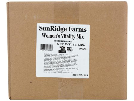 Sunridge Farms Women s Vitality Mix - Case Of 16 Lbs. on Sale