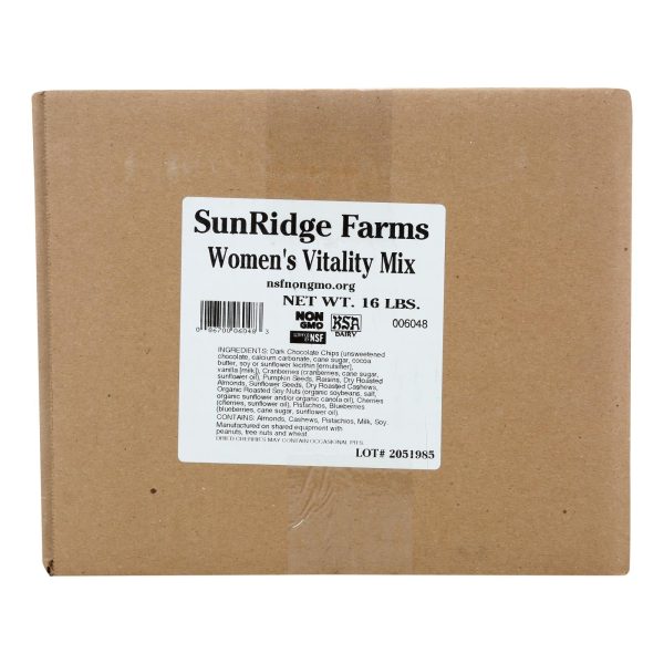 Sunridge Farms Women s Vitality Mix - Case Of 16 Lbs. on Sale