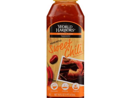 World Harbor Roasted Asian Style Sweet Chili Marinade And Sauce - Case Of 6 - 16 Fl Oz. Discount